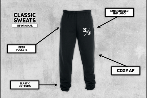 The Classic NF Sweats in black